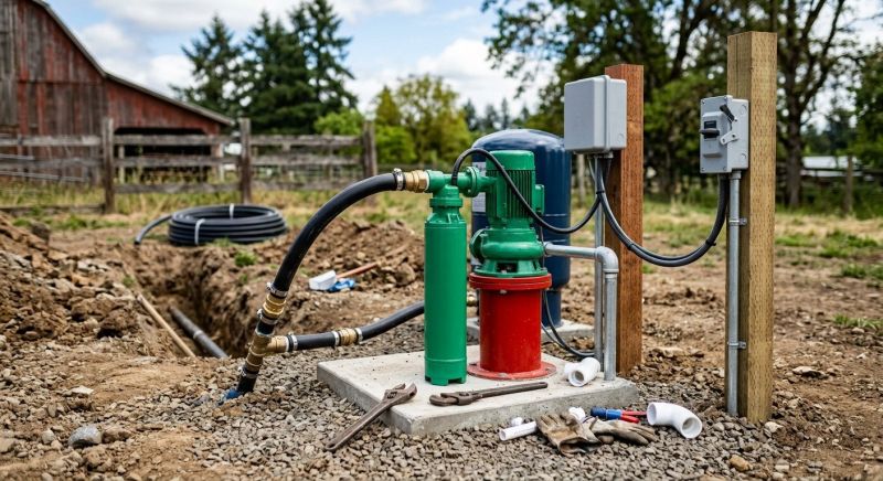Irrigation Well Installation in Carson City, NV